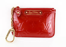 Load image into Gallery viewer, Louis Vuitton Monogram Vernis Key Pouch Red