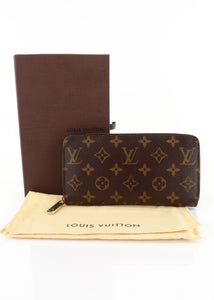 Louis Vuitton Monogram Zippy Wallet