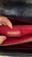 Load image into Gallery viewer, Chanel Aged Calfskin Large Coco Handle Black