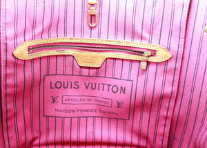 Louis Vuitton Monogram Neverfull MM Pink