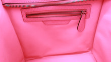 Load image into Gallery viewer, Celine Mini Luggage Fluo Pink