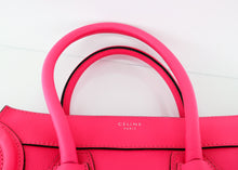 Load image into Gallery viewer, Celine Mini Luggage Fluo Pink