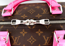 Load image into Gallery viewer, Louis Vuitton Colormania Monogram Keepall 50 Bandouliere Pink