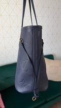 Load image into Gallery viewer, Louis Vuitton Empreinte Neverfull MM Navy