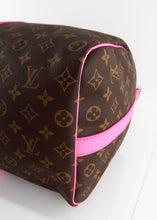 Load image into Gallery viewer, Louis Vuitton Colormania Monogram Keepall 50 Bandouliere Pink