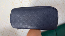 Load image into Gallery viewer, Louis Vuitton Empreinte Neverfull MM Navy