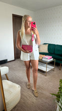 Load image into Gallery viewer, Saint Laurent Calfskin Leather Clutch Pink