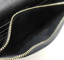 Load image into Gallery viewer, Saint Laurent Cassandra Wallet on Chain Black