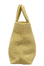 Load image into Gallery viewer, Prada Crochet Large Tote Bag Beige