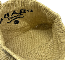 Load image into Gallery viewer, Prada Crochet Large Tote Bag Beige