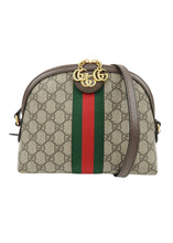 Load image into Gallery viewer, Gucci Web Coated Canvas Ophidia Dome Crossbody