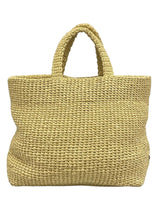 Load image into Gallery viewer, Prada Crochet Large Tote Bag Beige
