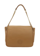 Load image into Gallery viewer, Tory Marion 2 Way Leather Flap Tan