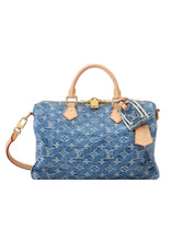 Load image into Gallery viewer, Louis Vuitton Denim Soft Speedy 30