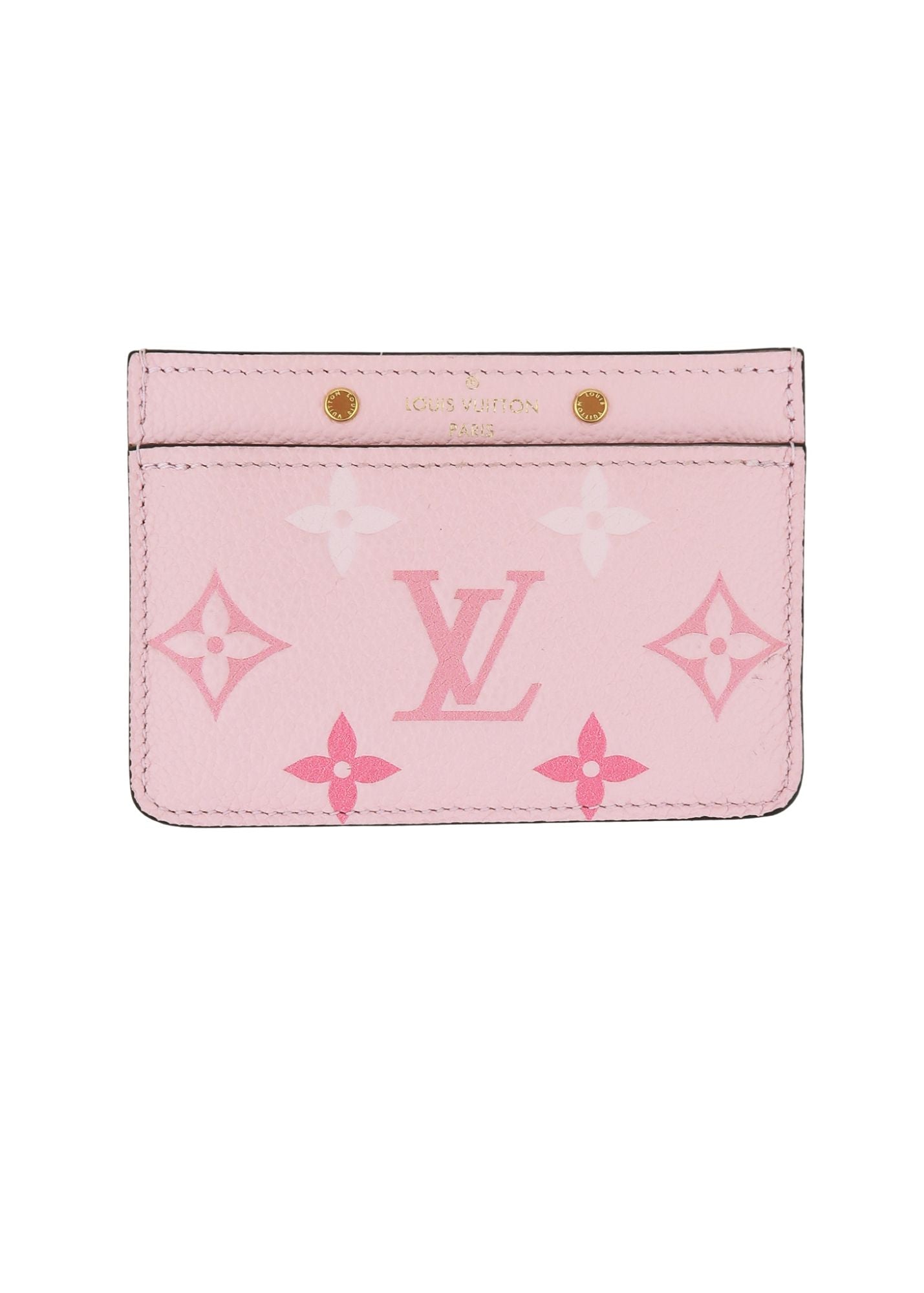 Louis Vuitton Empreinte By the Pool Card Holder Pink Ombre – DAC