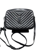 Load image into Gallery viewer, Saint Laurent Calfskin Lou Camera Bag Black