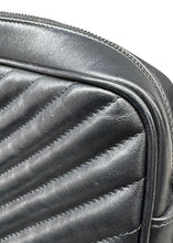 Load image into Gallery viewer, Saint Laurent Calfskin Lou Camera Bag Black