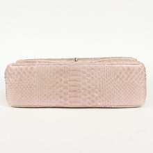 Load image into Gallery viewer, Chanel Iridescent Pink Python Jumbo Classic Doulble Flap