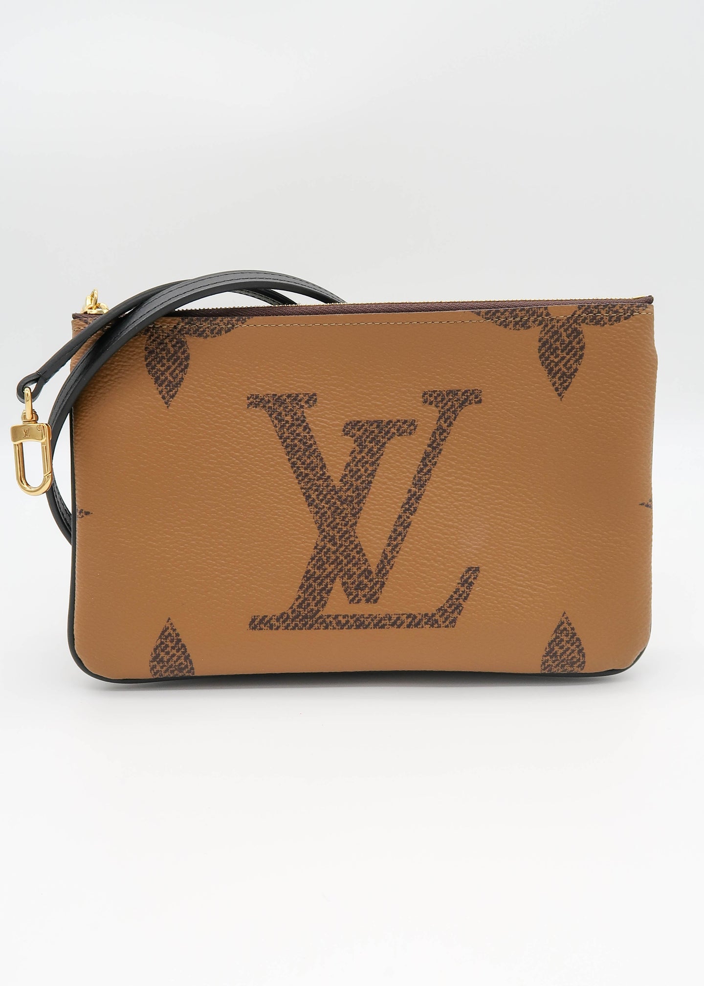 Louis Vuitton Reverse Monogram Double Pochette