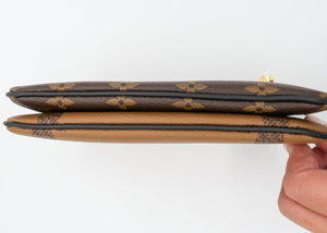 Louis Vuitton Reverse Monogram Double Pochette