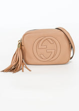 Load image into Gallery viewer, Gucci Pebbled Calfskin Soho Disco Camelia