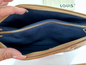 Louis Vuitton, Bags, Louis Vuitton Coussin Pochette Monogram Embossed  Lambskin Bag