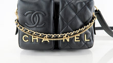 Load image into Gallery viewer, Chanel Quilted Small Camera Case Black