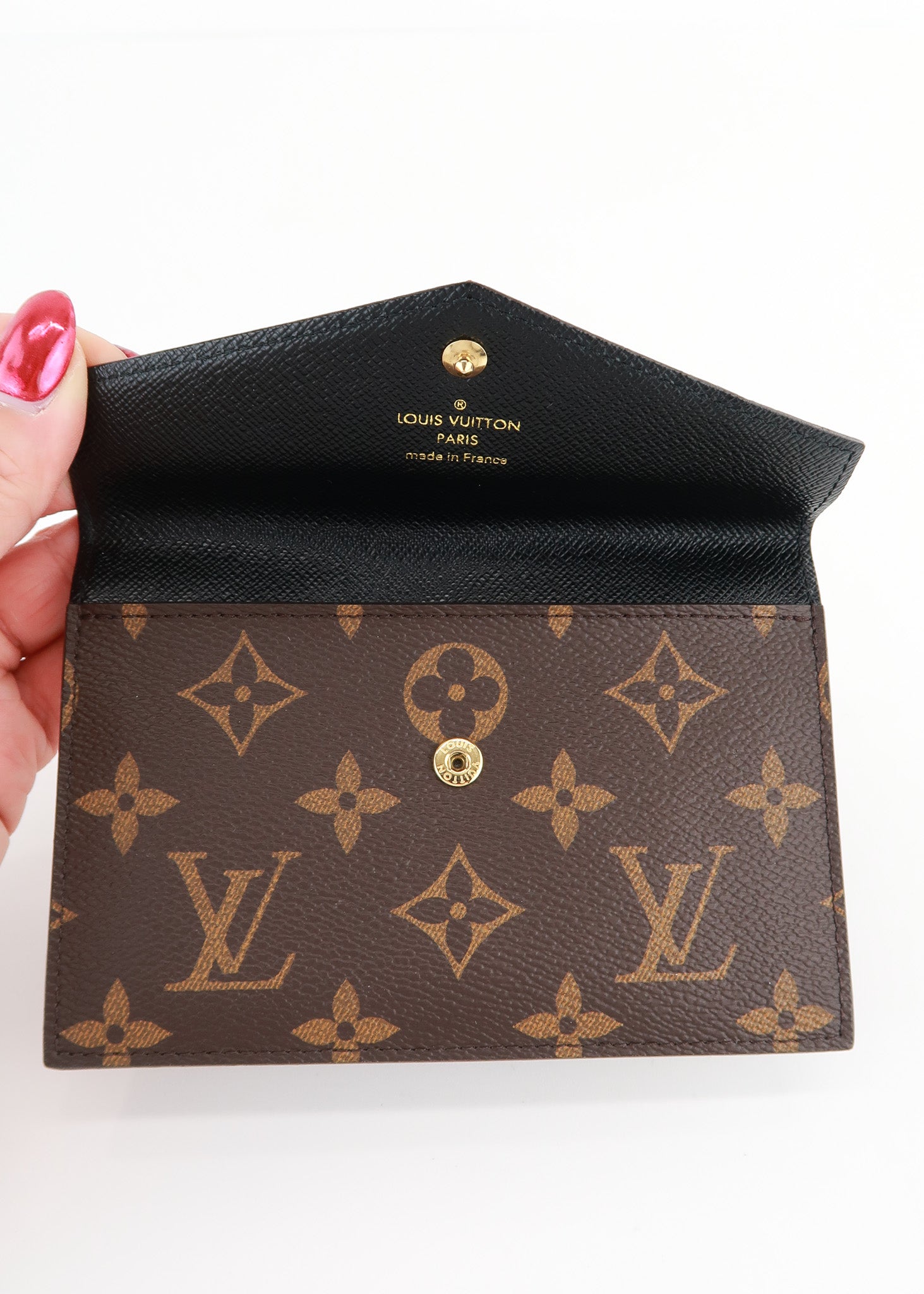 Louis Vuitton 2017 LV Monogram Pocket Organizer - Brown Wallets