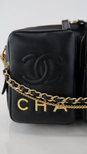 Load image into Gallery viewer, Chanel Quilted Small Camera Case Black