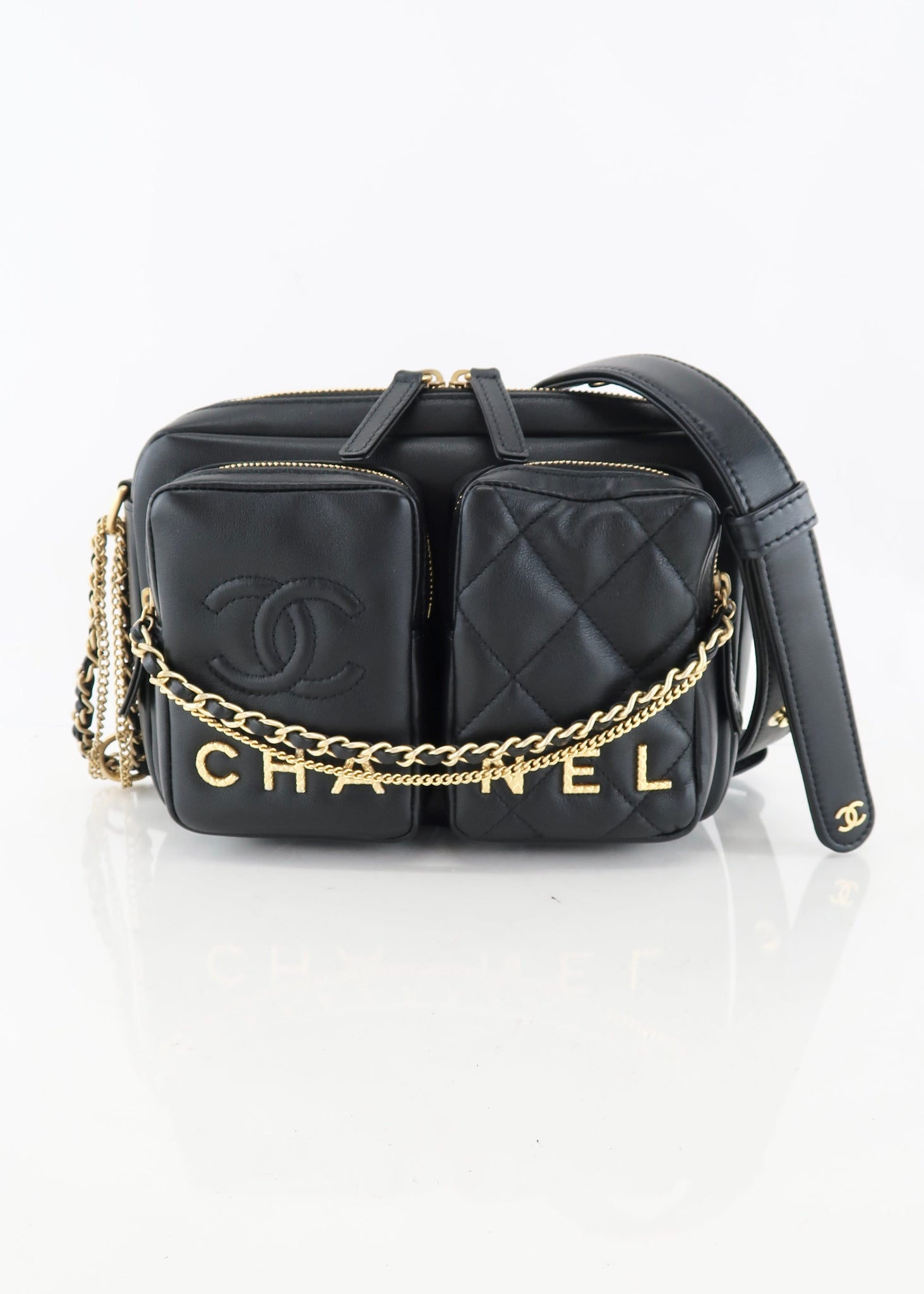 Chanel Small Quilted Ballerine Camera Bag (SHG-iPclaF) – LuxeDH