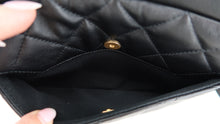 Load image into Gallery viewer, Chanel Quilted Small Camera Case Black