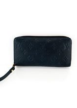 Load image into Gallery viewer, Louis Vuitton Empreinte Zippy Wallet Black