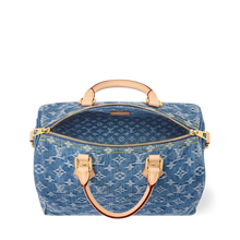 Load image into Gallery viewer, Louis Vuitton Denim Soft Speedy 30