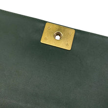 Load image into Gallery viewer, Chanel Boy Chevron Medium Flap Olive Green
