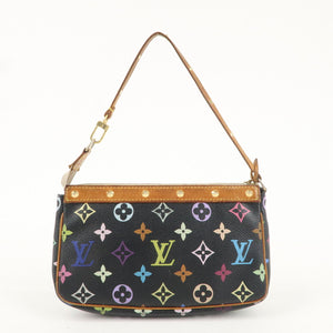 Louis Vuitton Multicolor Pochette Accessories Black