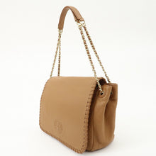 Load image into Gallery viewer, Tory Marion 2 Way Leather Flap Tan