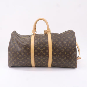 Louis Vuitton Monogram Keepall 55 Bandouliere