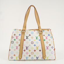 Load image into Gallery viewer, Louis Vuitton Multicolor White Aurelia MM Tote