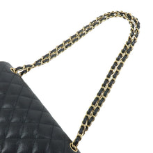 Load image into Gallery viewer, Chanel Caviar Quilted Jumbo Flap Black GHW