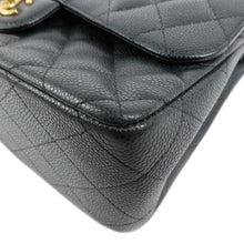Load image into Gallery viewer, Chanel Caviar Quilted Jumbo Flap Black GHW