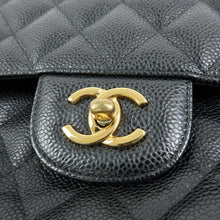 Load image into Gallery viewer, Chanel Caviar Quilted Jumbo Flap Black GHW