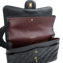 Load image into Gallery viewer, Chanel Caviar Quilted Jumbo Flap Black GHW