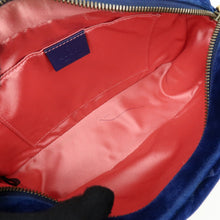 Load image into Gallery viewer, Gucci Marmont Small Velvet Royal Blue