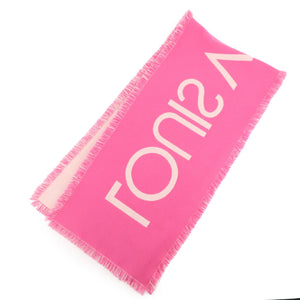 Louis Vuitton Escharpe Cashmere Pink Scarf