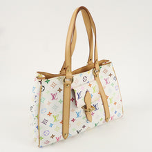 Load image into Gallery viewer, Louis Vuitton Multicolor White Aurelia MM Tote