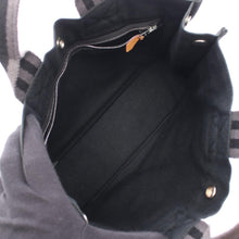 Load image into Gallery viewer, Hermes Canvas Tout PM Black Silver