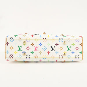 Louis Vuitton Multicolor White Aurelia MM Tote