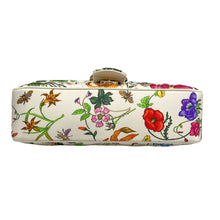 Load image into Gallery viewer, Gucci Limited Edition Multicolor Silk Floral Marmont Flap