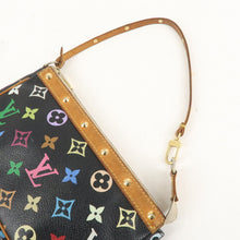 Load image into Gallery viewer, Louis Vuitton Multicolor Pochette Accessories Black