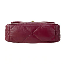 Load image into Gallery viewer, Chanel 19 Quilted Lambskin Medium Flap Bordeaux